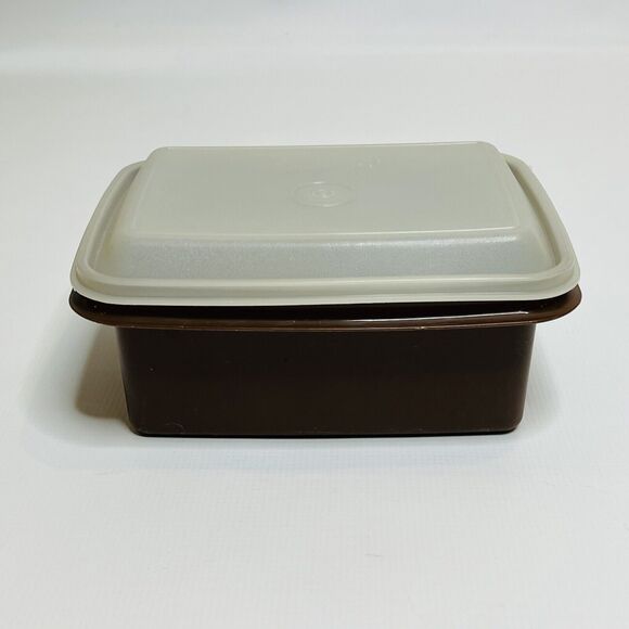 Vintage Tupperware Bowl Lot, Orange, Yellow, Brown, Clear - Picture 5 of 16